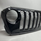 JEEP WRANGLER GLADIATOR GRILLE 2018 2019 2020 2021 2022 2023 OEM T7200