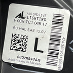 68228947AG CHRYSLER PACIFICA HEADLIGHT LEFT DRIVER 2017 2018 2019 2020 68228947AG OEM 