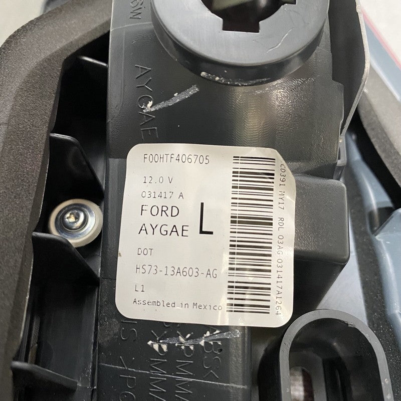 HS73-13A603-AG FORD FUSION TAIL LIGHT LEFT INNER TRUNK HS73-13A603-AG OEM 2017 2018