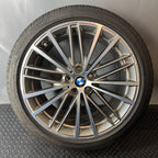 BMW 530I 540I WHEEL RIM 19 INCH REAR 2017 2018 2019 2020 OEM 6863423