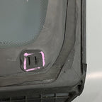 A2226705501 MERCEDES BENZ S600 MAYBACH QUARTER GLASS LEFT REAR 2014 15 16 17 18 19 2020 OEM