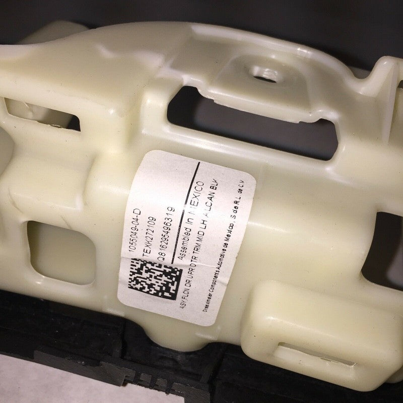 1055049-04-D TESLA MODEL X FALCON DOOR LEFT REAR UPPER TRIM MOULDING 2015 16 17 2018 2019 OEM