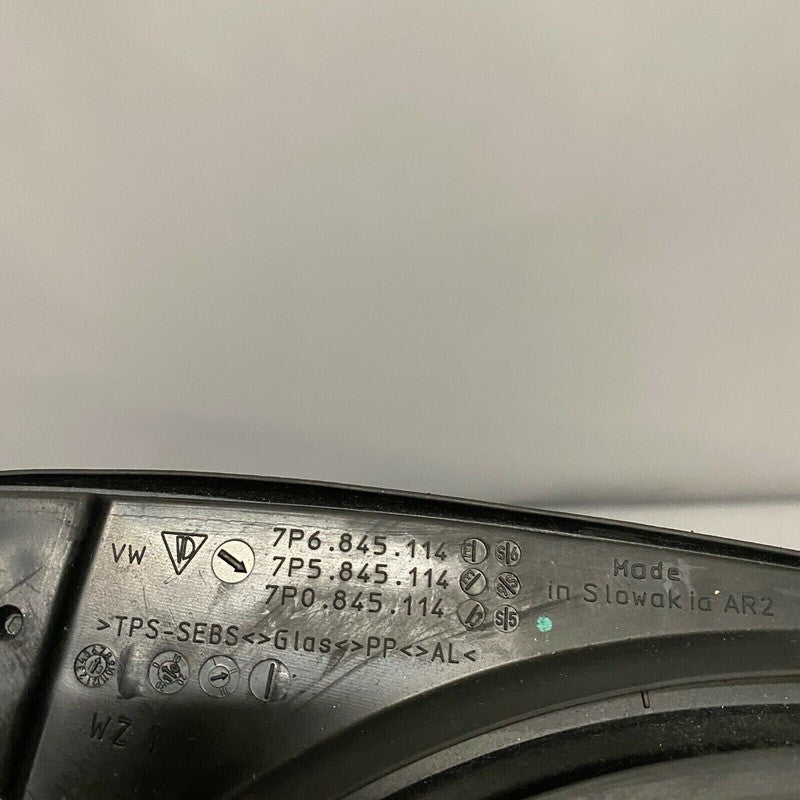 7P6845114E PORSCHE CAYENNE RIGHT FRONT DOOR CORNER GLASS 2010 2011 2012 2013 2014 2015 2016