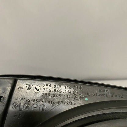 7P6845114E PORSCHE CAYENNE RIGHT FRONT DOOR CORNER GLASS 2010 2011 2012 2013 2014 2015 2016
