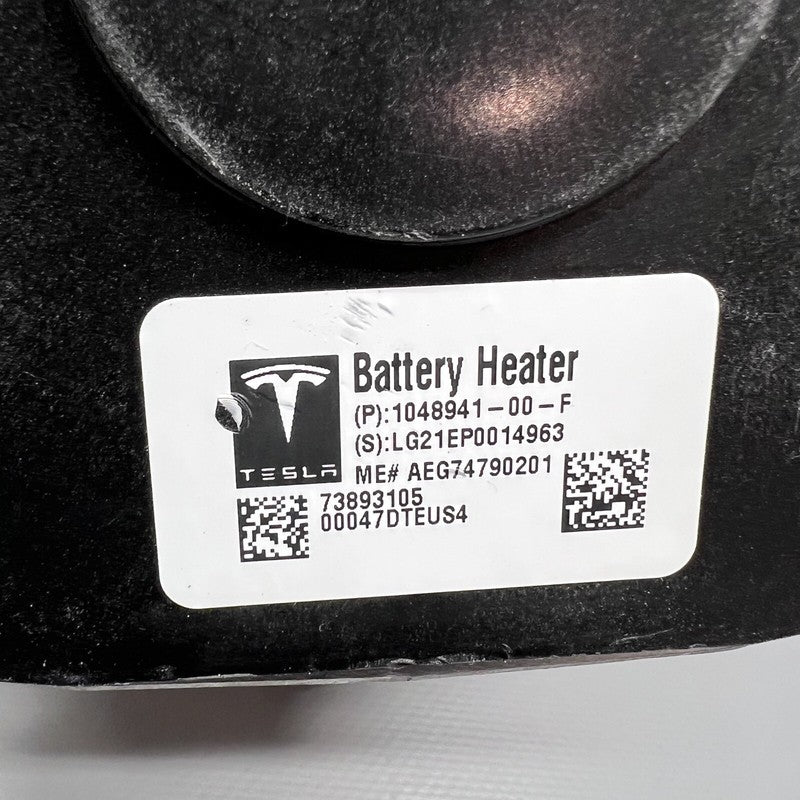 1048941-00-F TESLA MODEL X ELECTRIC BATTERY HEATER 2016 2017 2018 2019 2020 OEM 1048941-00-F