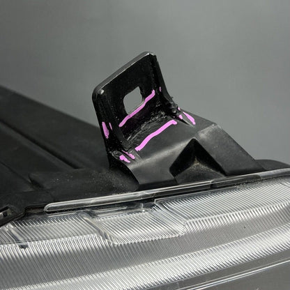 MERCEDES BENZ SPRINTER HEADLIGHT RIGHT PASSENGER HALOGEN 2019 2020 2021 DAMAGED