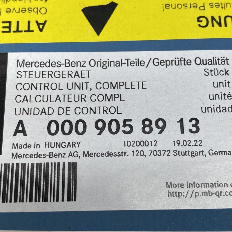 MERCEDES BENZ GLC300 RADAR SENSOR A0009058913 2015 2016 2017 2018 2019