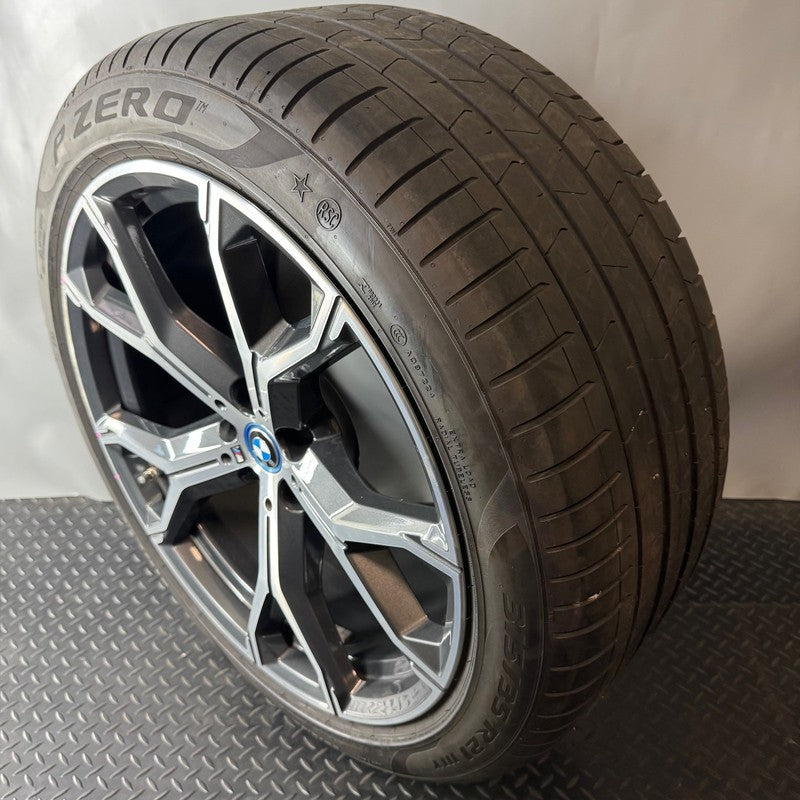 BMW X5 WHEEL RIM 21 INCH REAR X6 2020 2021 2022 2023 2024 2025 OEM 807