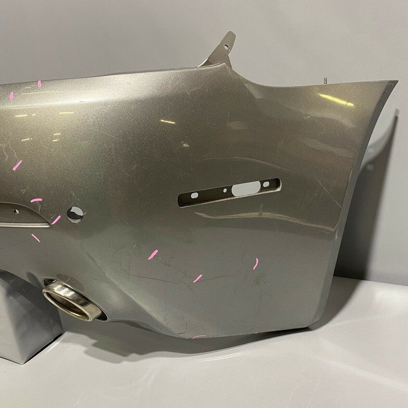 6G33-17K835 ASTON MARTIN VANTAGE V8 REAR BUMPER 2006 2007 2008 2009 2010 2011 SILVER OEM
