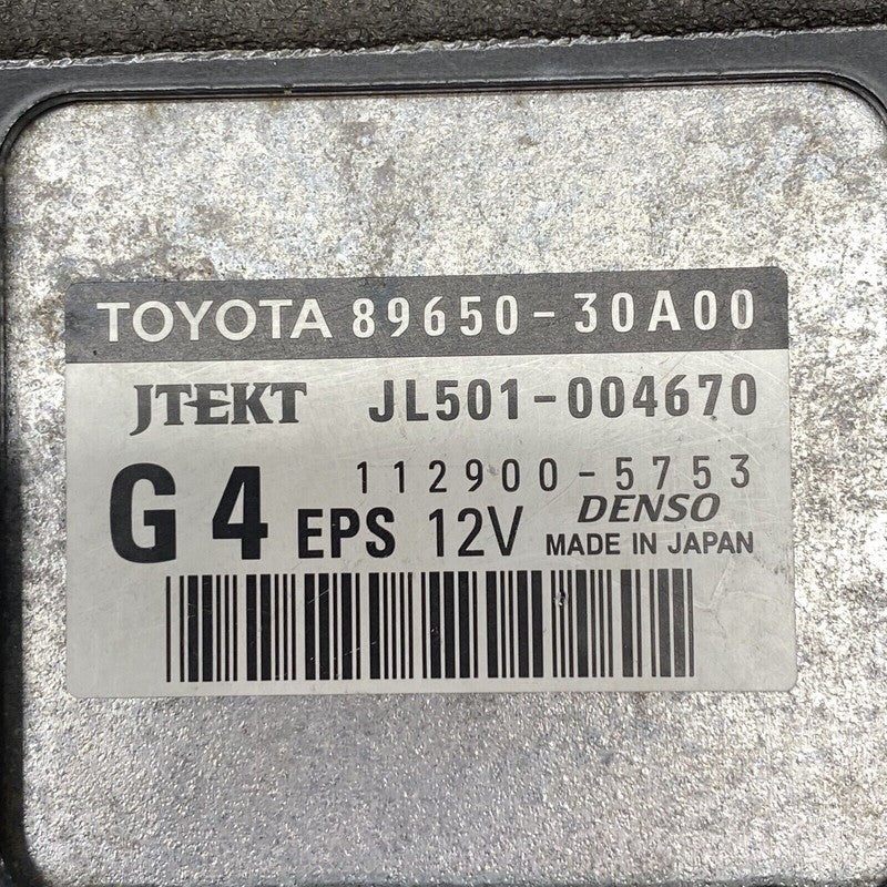 89650-30a00 LEXUS GS350 POWER STEERING CONTROL MODULE 2013 2014 2015 F-SPORT 89650-30A00