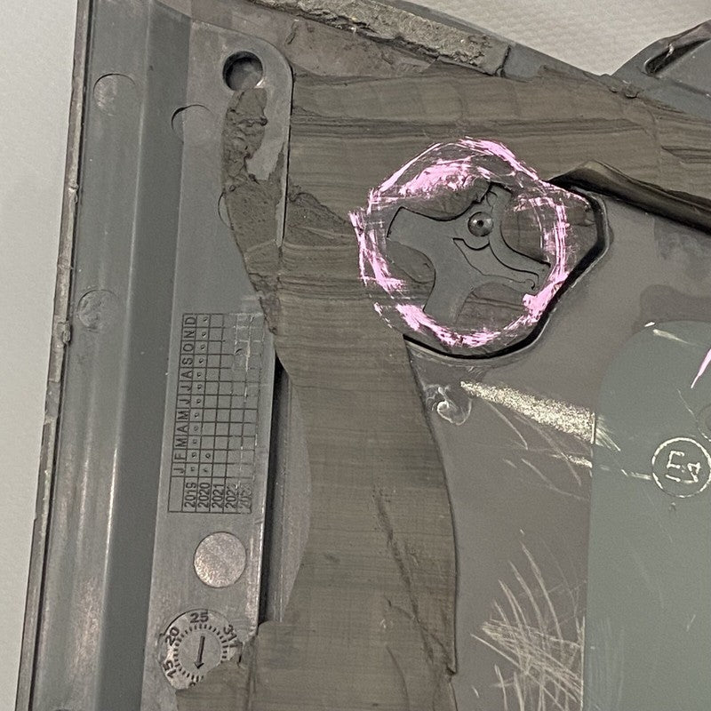 1495740-00-E TESLA MODEL Y QUARTER GLASS LEFT REAR 1495740-00-E 2020 2021 2022 OEM