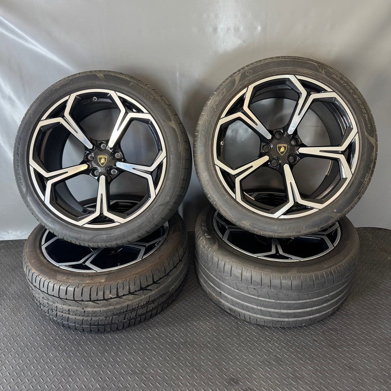4ML601025 LAMBORGHINI URUS WHEEL RIM SET 22 INCH 2019 2020 2021 OEM 4ML601025