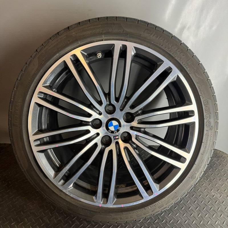 BMW 530I 540I WHEEL RIM REAR 19 INCH 2016 2017 2018 2019 2020 OEM 7855