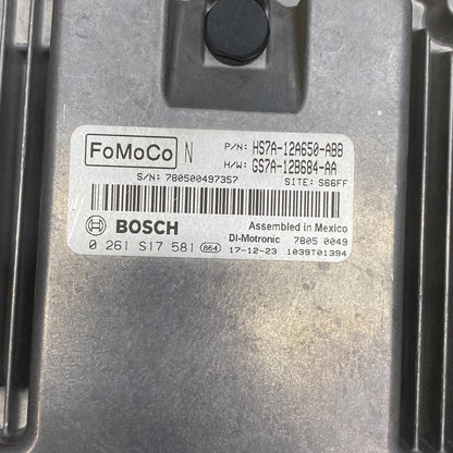HS7A-12A650-ABB FORD FUSION ENGINE CONTROL MODULE 2017 2018 2019 OEM HS7A-12A650-ABB