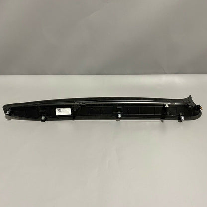1050294-06-H TESLA MODEL X VISOR BEZEL LEFT 2016 2017 2018 2019 2020 ULTRASUEDE BLACK OEM