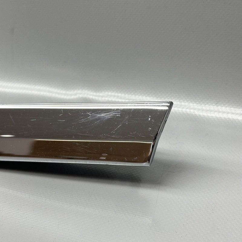 1032250-00-B TESLA MODEL X DOOR CHROME RIGHT REAR UPPER 2016 2017 18 19 2020 OEM 1032250-00-B