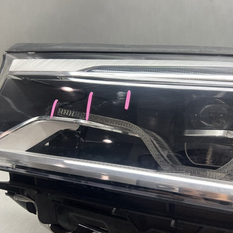 7483909 BMW 750 HEADLIGHT LEFT DRIVER  FULL LED 2016 2017 2018 2019 OEM 7483909