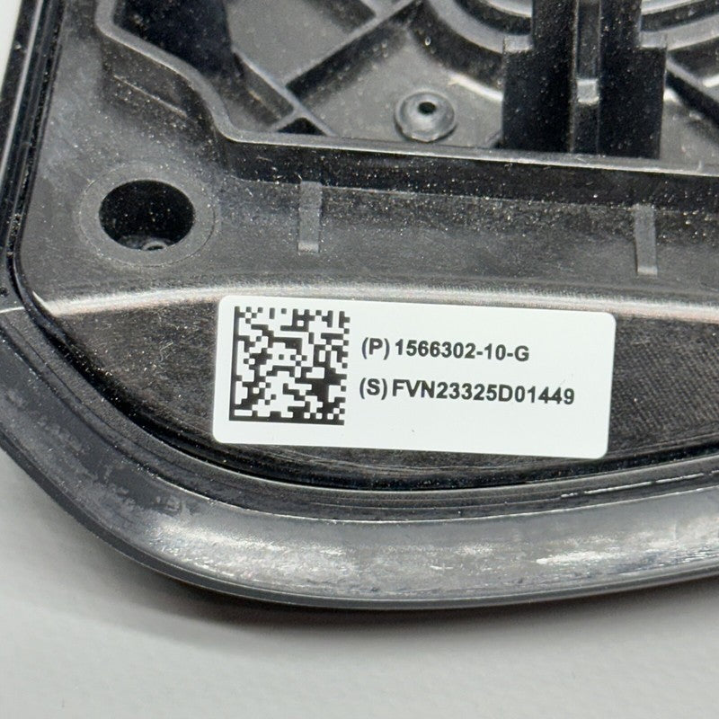 1566302-10-G TESLA MODEL 3 CHARGE PORT DOOR COVER LIGHT LEFT 2018 2019 2020 2021 1566302-10-G