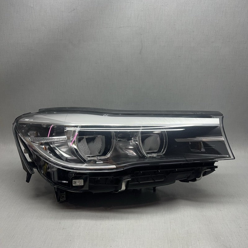 8499228 BMW 740 750 HEADLIGHT RIGHT PASSENGER 2016 2017 2018 2019 2020 FULL LED 8499228