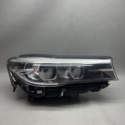 8499228 BMW 740 750 HEADLIGHT RIGHT PASSENGER 2016 2017 2018 2019 2020 FULL LED 8499228