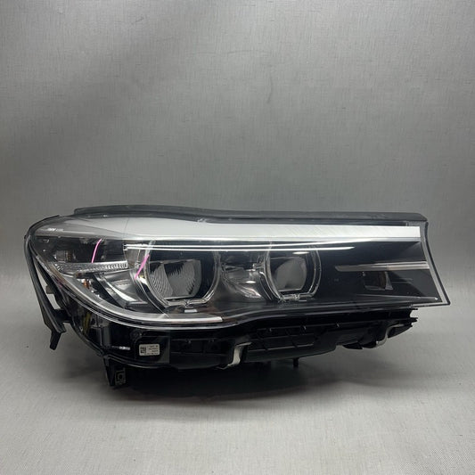 8499228 BMW 740 750 HEADLIGHT RIGHT PASSENGER 2016 2017 2018 2019 2020 FULL LED 8499228