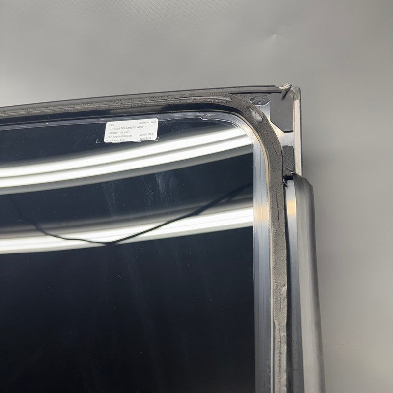 TESLA MODEL Y ROOF GLASS FIXED PANORAMIC 2020 2021 2022 2023 OEM 15878