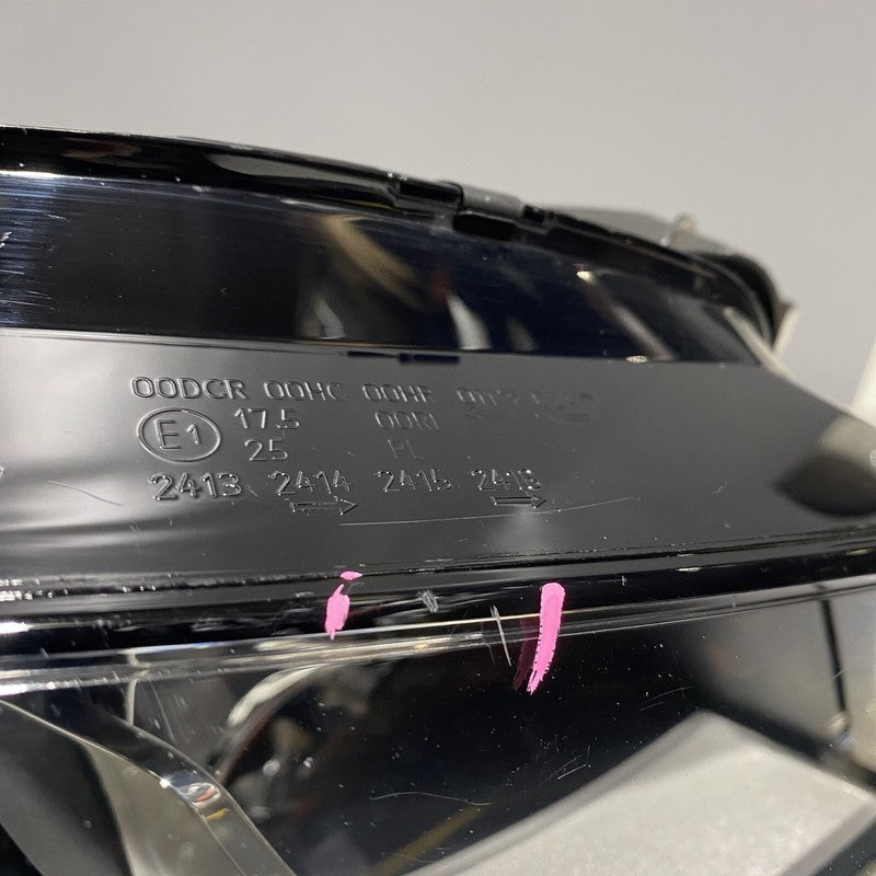 AUDI A4 HEADLIGHT RIGHT PASSENGER HALOGEN 8K0941004B 2009 2010 2011 20