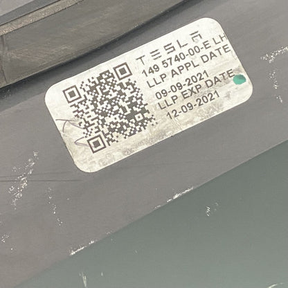 1495740-00-E TESLA MODEL Y QUARTER GLASS LEFT REAR 1495740-00-E 2020 2021 2022 OEM