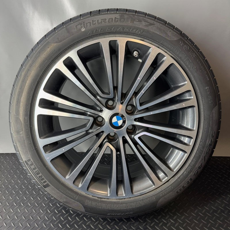 BMW 530 540 WHEEL RIM 18 INCH 2017 2018 2019 2020 2021 2022 2023 OEM 6