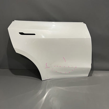 TESLA MODEL Y DOOR RIGHT REAR 2020 2021 2022 OEM DAMAGED