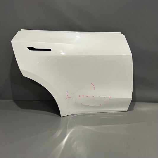TESLA MODEL Y DOOR RIGHT REAR 2020 2021 2022 OEM DAMAGED