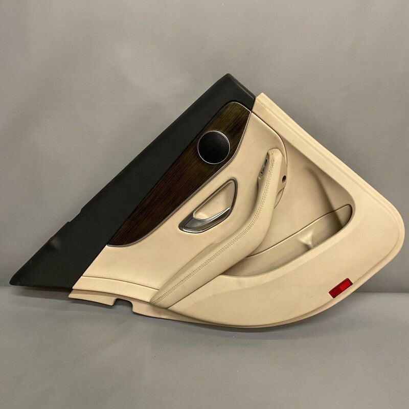 C300 MERCEDES BENZ C300 DOOR PANEL C400 LEFT DRIVER REAR 2015 2016 2017 TAN OEM