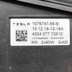 1079747-99-B TESLA MODEL 3 LOUDSPEAKER SUBWOOFER 2017 2018 2019 2020 OEM 1079747-99-B