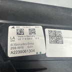MERCEDES BENZ S580 HEADLIGHT LEFT DRIVER 2020 2021 2022 2023 2024 LED 