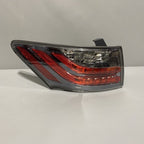 LEXUS CT200H TAIL LIGHT LEFT DRIVER SIDE 2011 2012 2013 2014 2015 2016