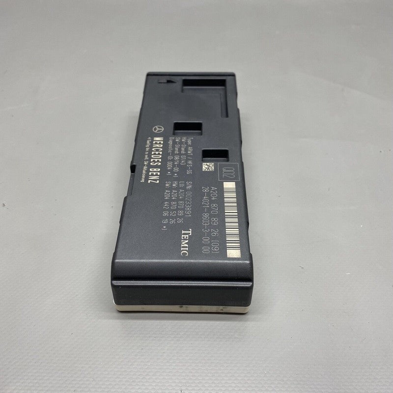 A2048708926 MERCEDES BENZ GLK350 TAILGATE LID ECU CONTROL UNIT 2009 2010 2011 2012 OEM