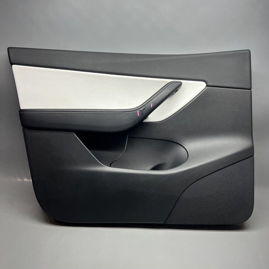 1497294-92-D TESLA MODEL Y DOOR PANEL LEFT FRONT 2020 2021 2022 2023 OEM 1497294-92-D