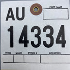 MAZDA 3 BLIND SPOT RADAR SENSOR 6 LEFT GJR9-67Y30-G 2014 2015 2016 201