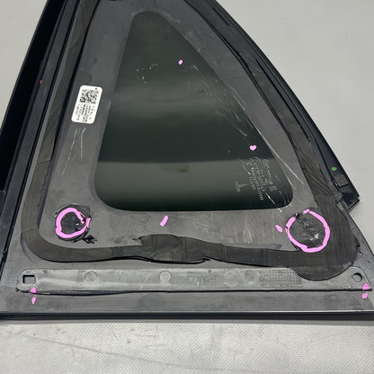 1495741-00-E TESLA MODEL Y QUARTER GLASS RIGHT REAR 2020 2021 2022 2023 OEM 1495741-00-E