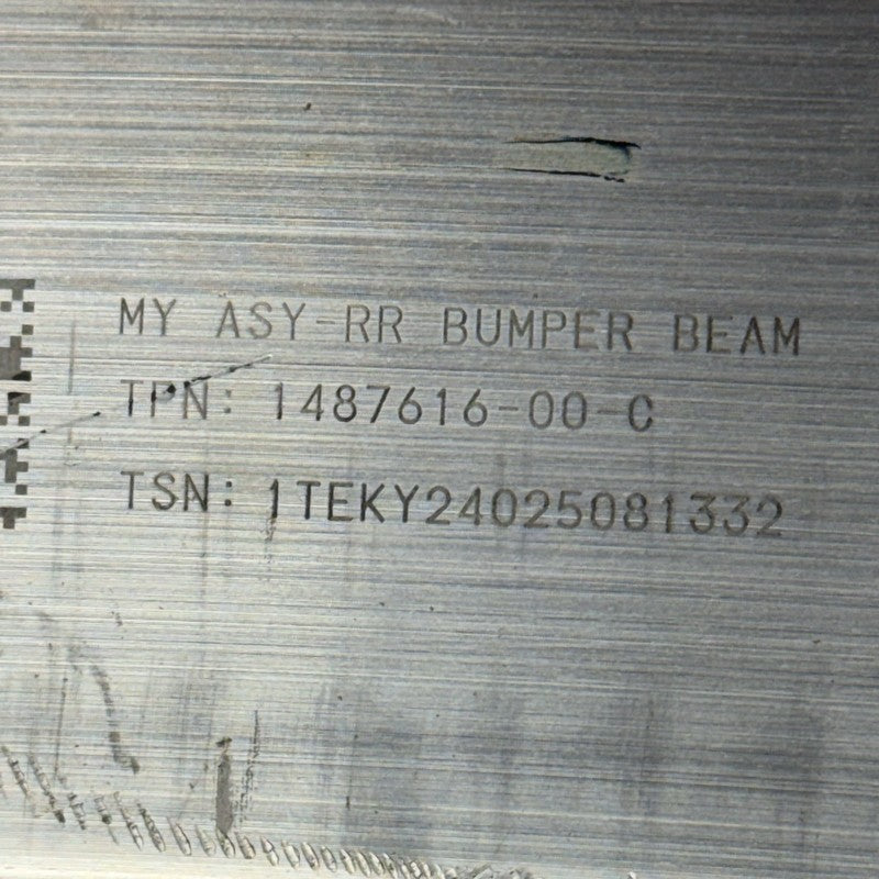 1487616-00-C TESLA MODEL Y REINFORCEMENT REAR 2020 2021 2022 2023 2024 OEM 1487616-00-C
