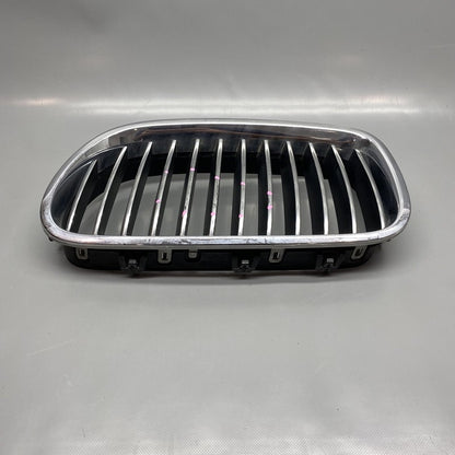 51137200727 BMW 528 GRILLE LEFT DRIVER SIDE 535 F10 51137200727 2011 2012 2013 OEM 