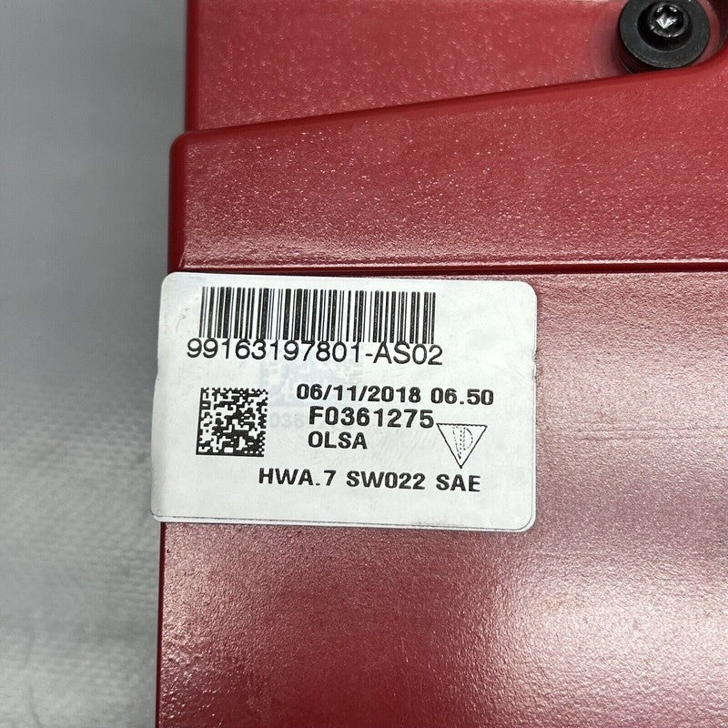 99163197801 PORSCHE 911 991 CARRERA TAIL LIGHT RIGHT SIDE GT2 GT3 RS TURBO 2016 2017 18 2019