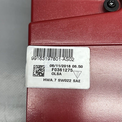 99163197801 PORSCHE 911 991 CARRERA TAIL LIGHT RIGHT SIDE GT2 GT3 RS TURBO 2016 2017 18 2019