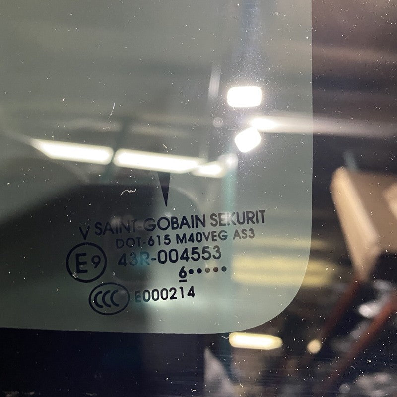 TESLA MODEL X QUARTER GLASS RIGHT REAR 2016 2017 2018 2019 OEM