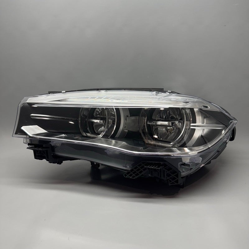 BMW X5 X6 HEADLIGHT LEFT DRIVER 2015 2016 2017 2018 LED 710815029065