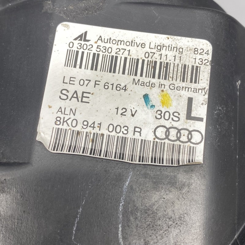 AUDI A4 HEADLIGHT LEFT DRIVER XENON OEM 2009 2010 2011 2012 8K0941003R