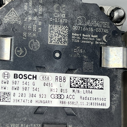8W0907541G AUDI A4 A5 CRUISE CONTROL DISCTANCE SENSOR 2021 2022 2023 2024 OEM 8W0907541G