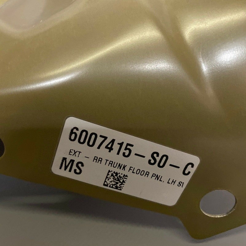 6007415-S0-C TESLA MODEL S LEFT REAR TRUNK FLOOR PANEL EXTENSION 2016 2017 2018 2019 OEM