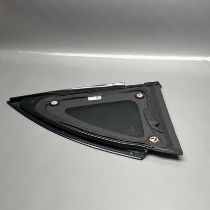 1495740-00-E TESLA MODEL Y QUARTER GLASS LEFT REAR 2020 2021 2022 2023 OEM 1495740-00-E