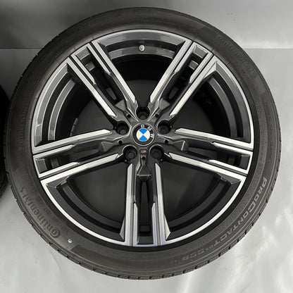 8090020 BMW M850 WHEEL RIM SET 19 INCH 2019 2020 2021 2022 2023 2024 OEM 8090020